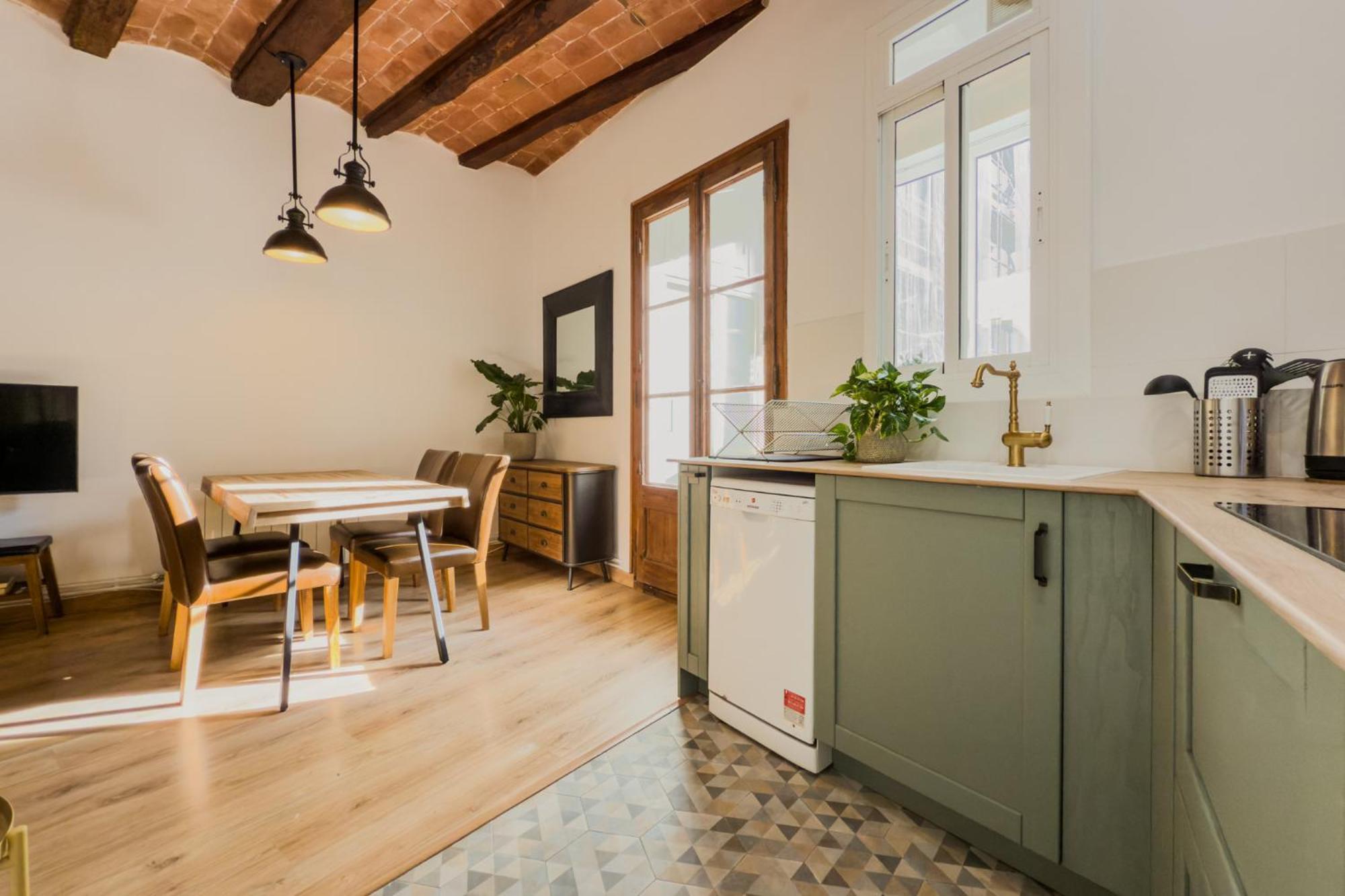 Magalhaes - Trad Flat In Poble Sec, Near Ramblas Barcelona Exteriör bild